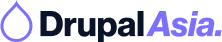 Dark DrupalAsia logo